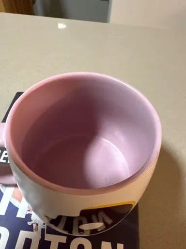 Tim Hortons Donut Mug — inside