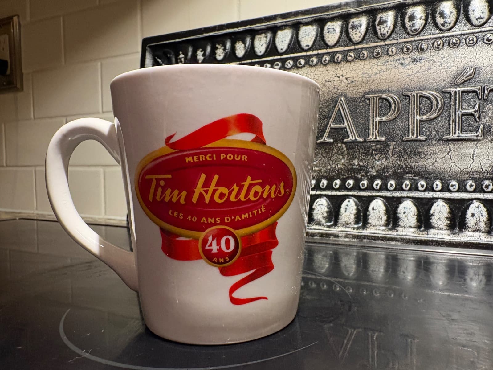 Tim Hortons Limited Edition 004 Mug — back