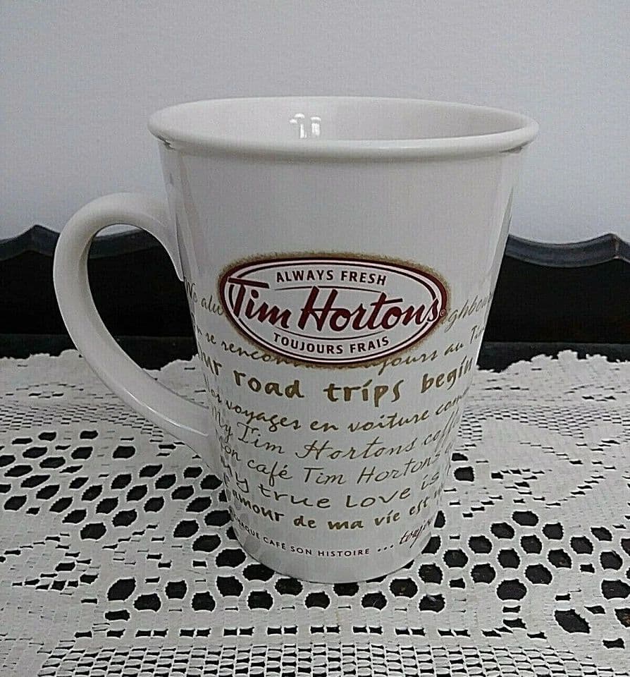 Tim Hortons Limited Edition 009 Mug — back