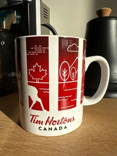 Tim Hortons Traveller's Collection Mug — Series 1 — front