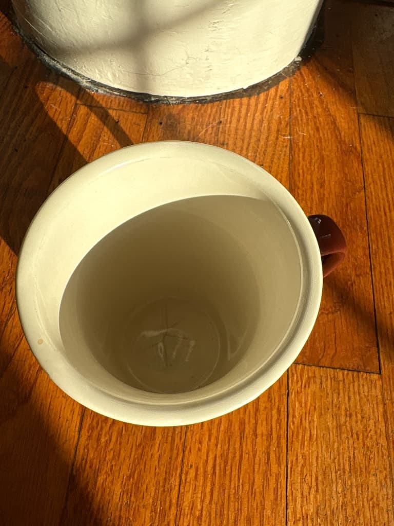Tim Hortons Limited Edition 012 Mug — inside