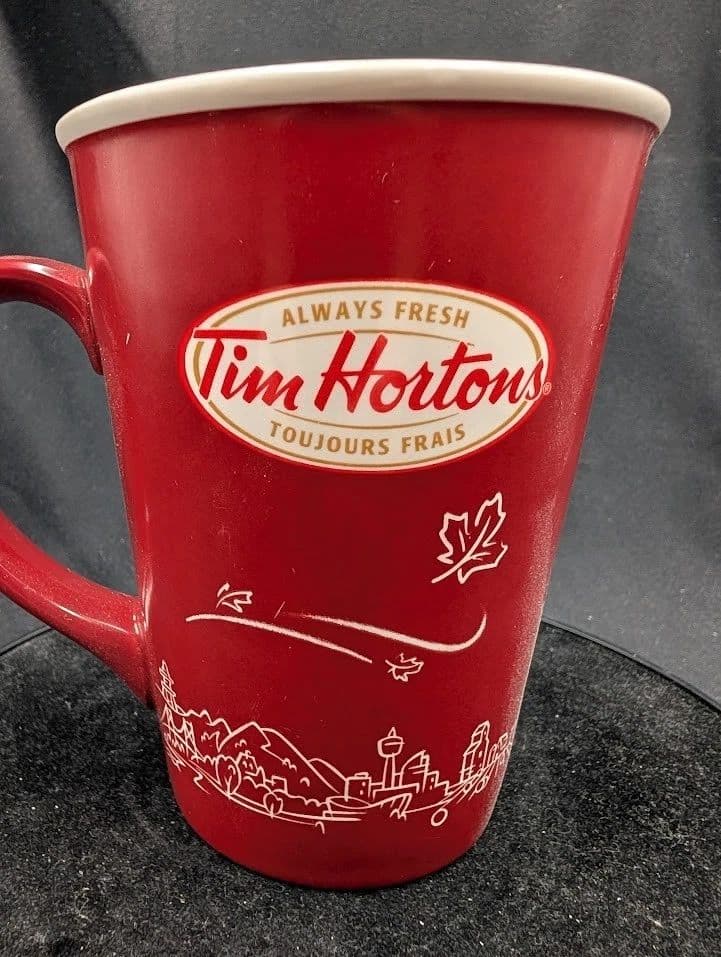 Tim Hortons Limited Edition 010 Mug — back