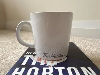 Tim Hortons Brewing Smiles Mug — back