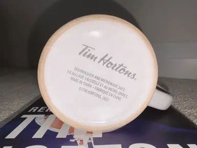 Tim Hortons Brewing Smiles Mug — bottom